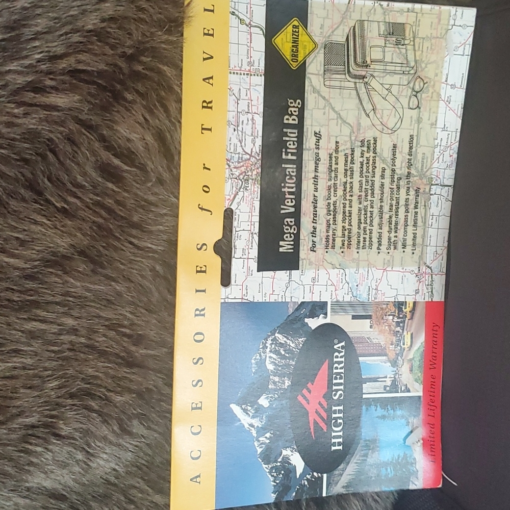 VINTAGE 2001 HIGH SIERRA MEGA VERTICAL FIELD BAG - Picture 2 of 9